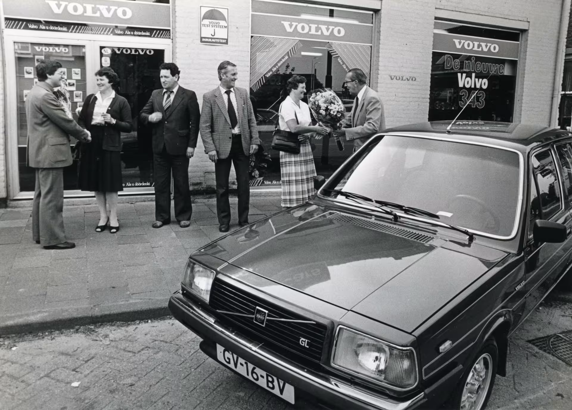een Volvo voor een Volvo winkel