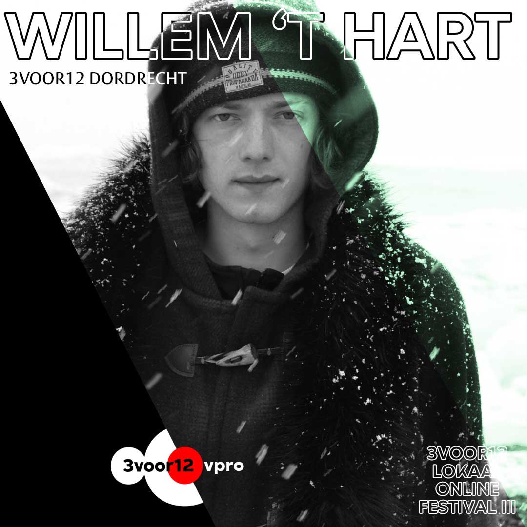 social post voor de announcement van Willem t Hart